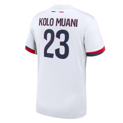 Fotbalové Dres Paris Saint-Germain Randal Kolo Muani #23 Venkovní 2024-25 Krátký Rukáv Fotbalové Dres Paris Saint-Germain Randal Kolo Muani #23 Venkovní 2024-25 Krátký Rukáv
